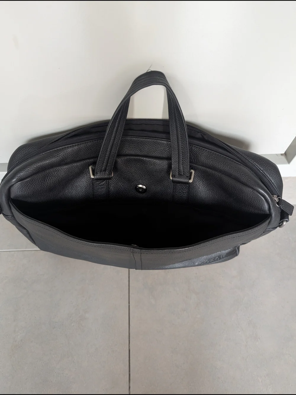 Vintage Coach Transatlantic Pebbled Leather Men's Briefcase, Great Condition